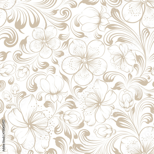 seamless floral background