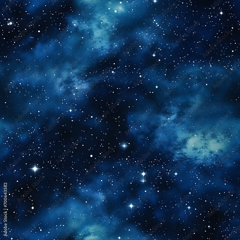 Naklejka premium starry night sky