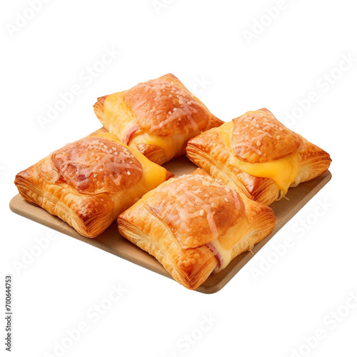 puff pastry with cheese