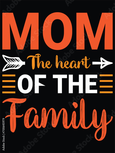 Mother's Day Typography T-shirt Design