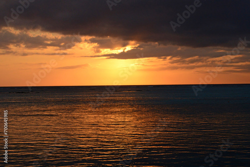Africa,sunset in Mont Choisy in Mauritius © PackShot