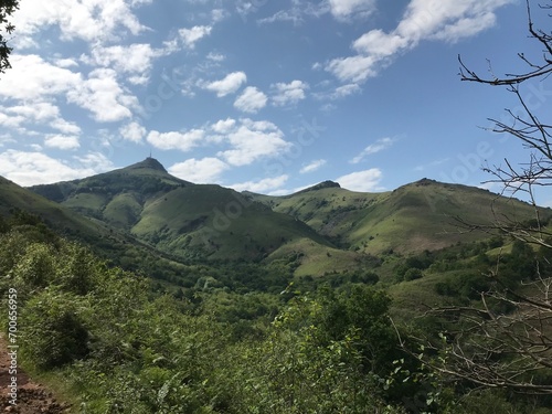 Paysage, Montagne, Mer, Coucher de soleil