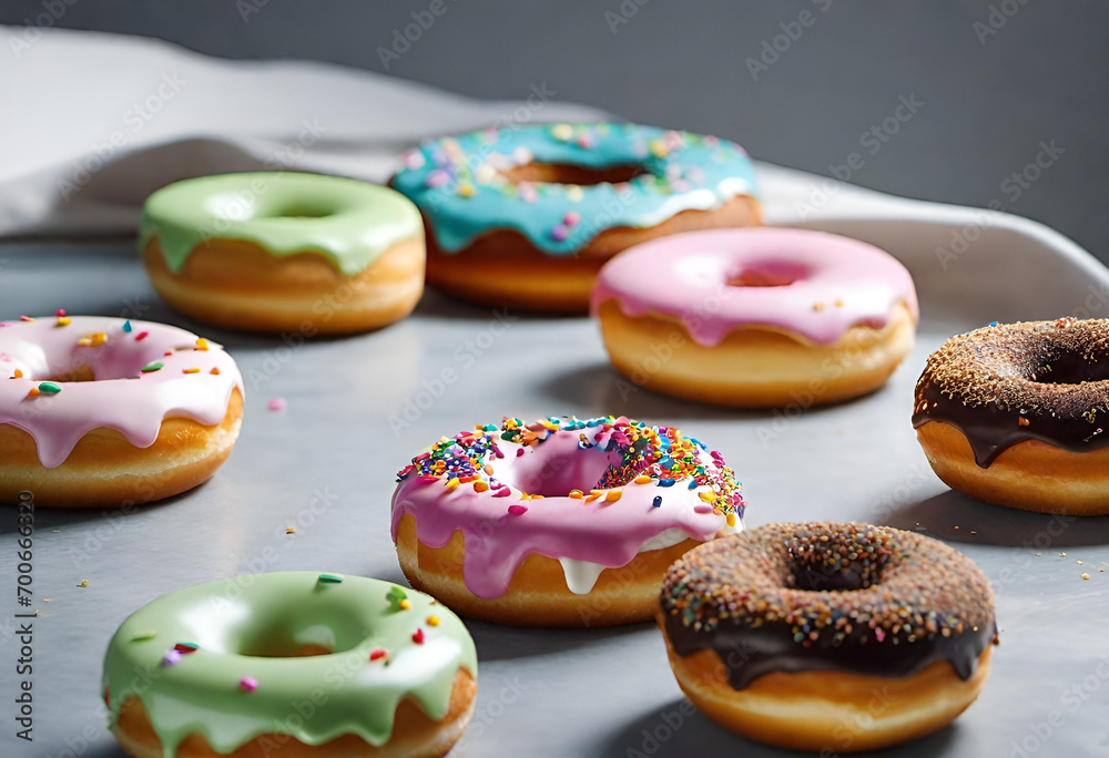 donuts on minimal background donuts on minimal background