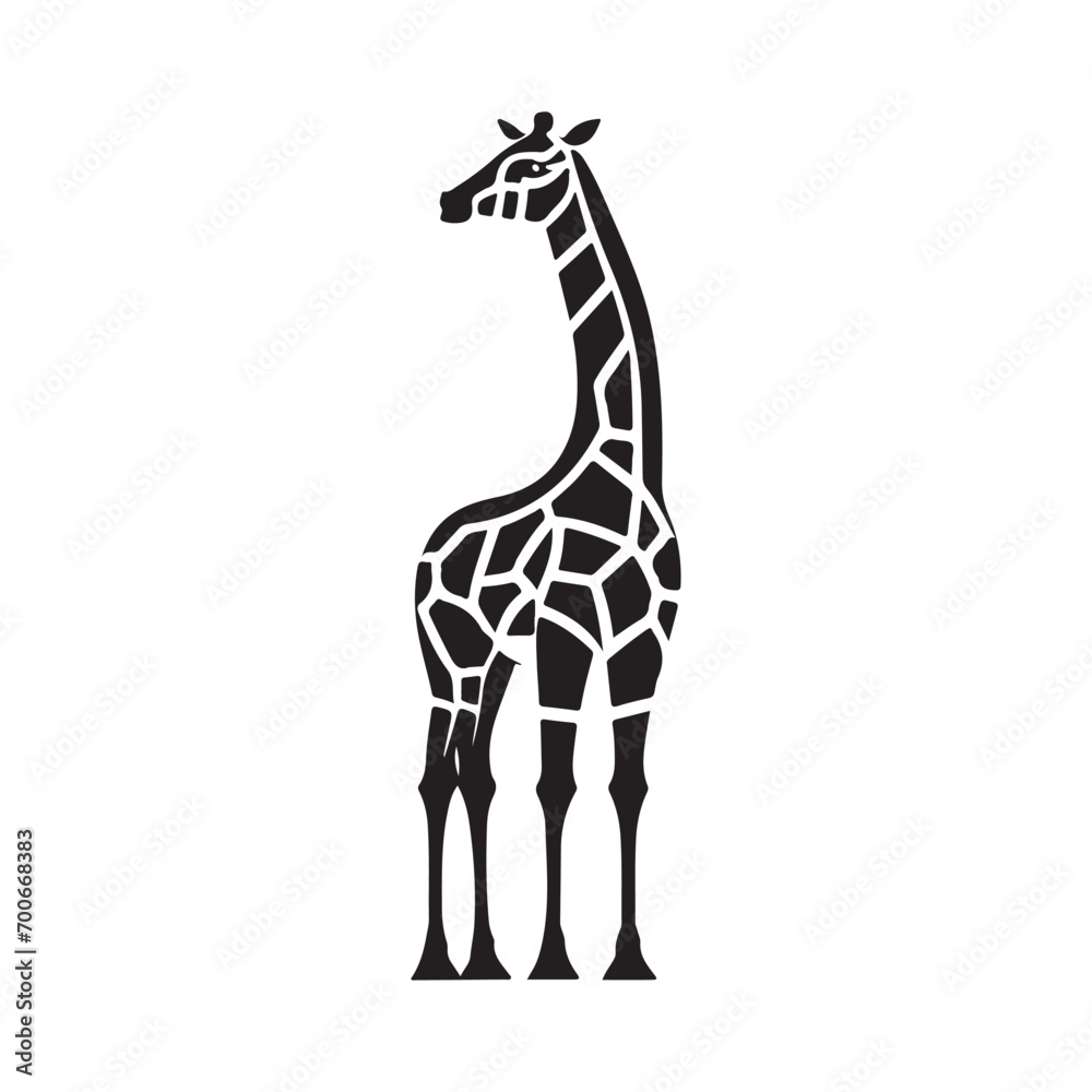 Fototapeta premium Giraffe Icon