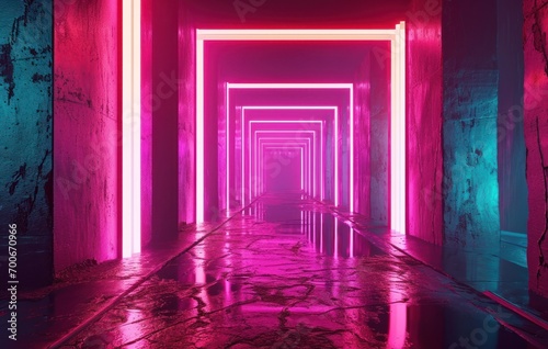 neon light background