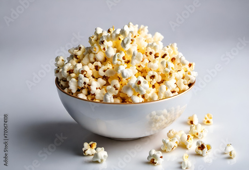 popcorn on minimal background