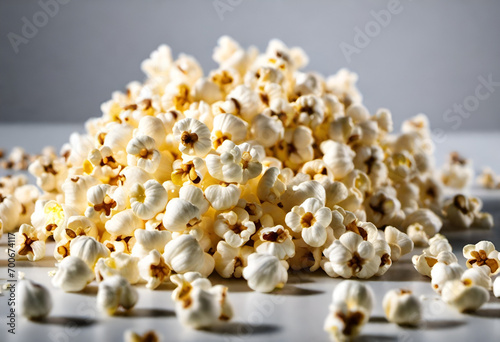 popcorn on minimal background