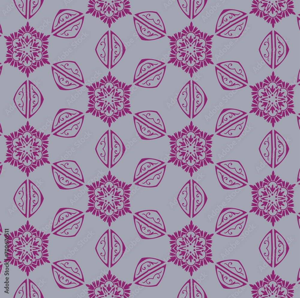 Fototapeta premium seamless pattern with flowers
