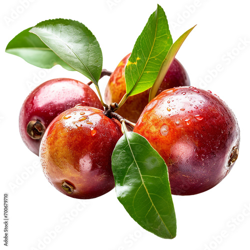 Camu Camu, transparent background, isolated image, generative AI