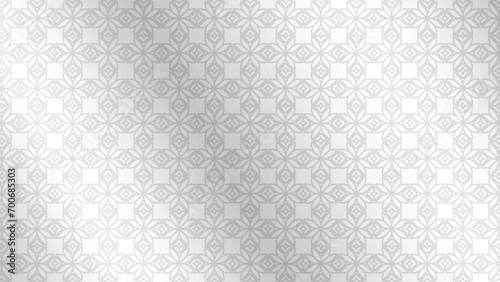 Ramadan Kareem Islamic Arabic white Background with Geometric pattern 