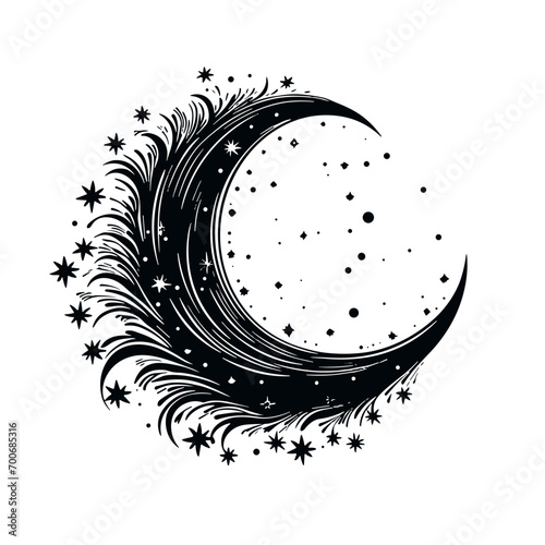 Moon svg, moon png, summer clipart, clipart, moon illustration, palm, tree, beach, tropical, vector, summer, illustration, island, silhouette, sea, sun, nature, travel, ocean, sunset, design, sky, lan