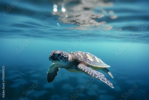 turtle meets the ocean  © luke