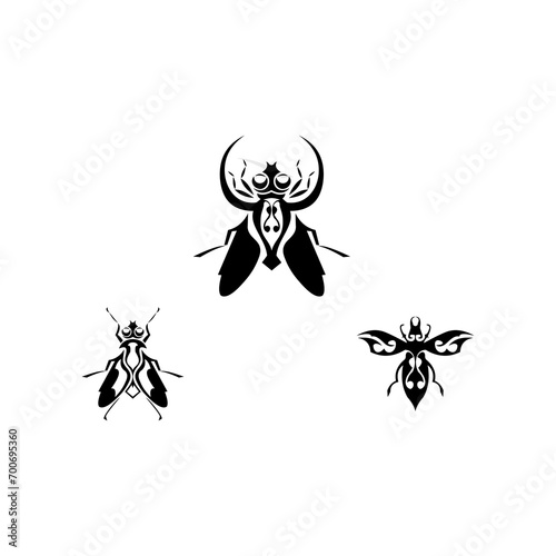set of insects