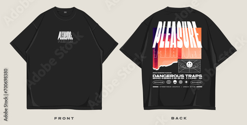 streetwear vector design for t shirt, urban print design for merch