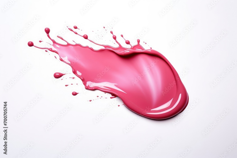 swatches of color lipsticks isolated on white background swatches of color lipsticks isolated on white background