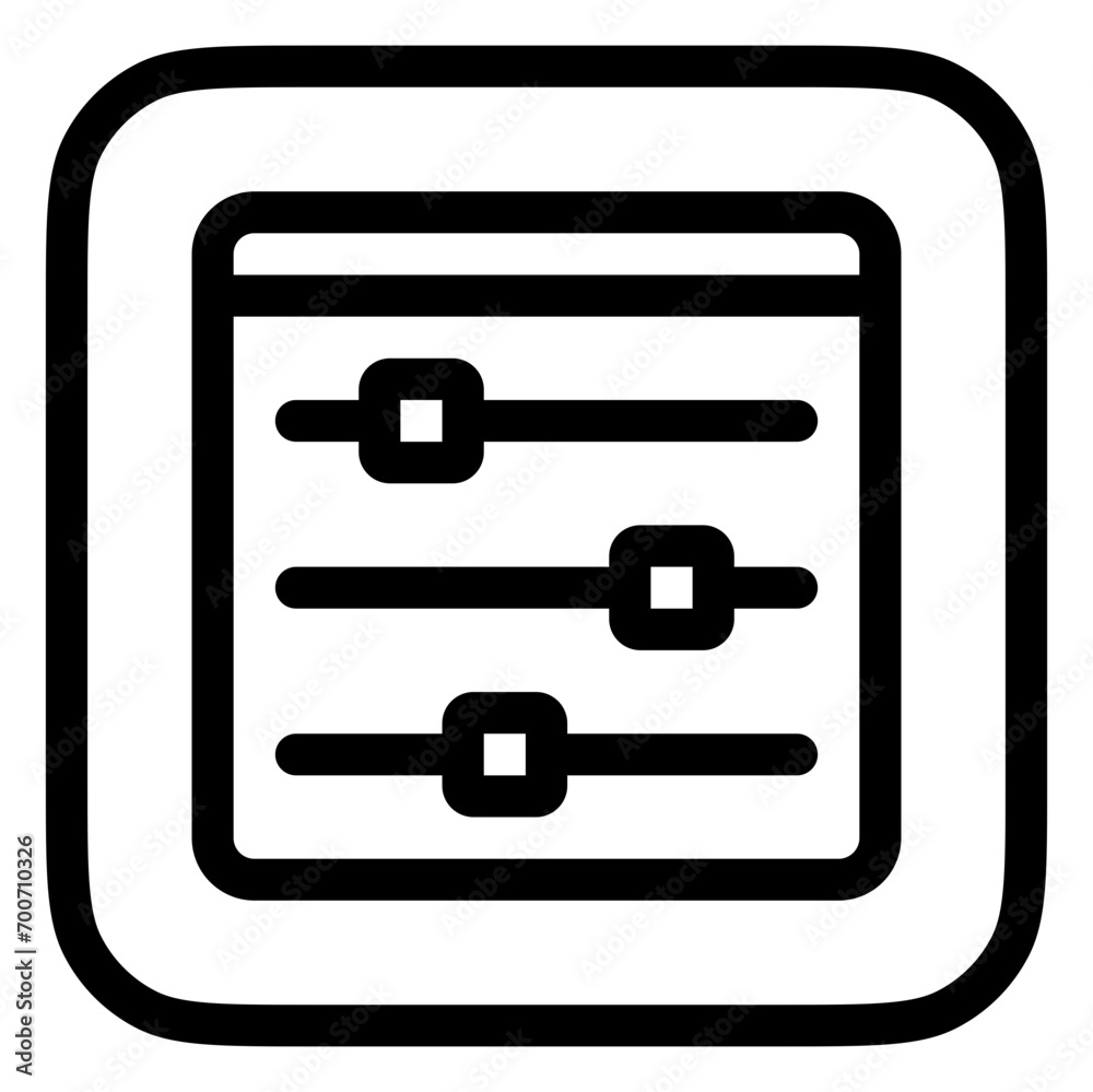 Editable setting, preferences, configuration vector icon. Part of a big icon set family. Perfect for web and app interfaces, presentations, infographics, etc Editable setting, preferences, configuration vector icon. Part of a big icon set family. Perfect for web and app interfaces, presentations, infographics, etc