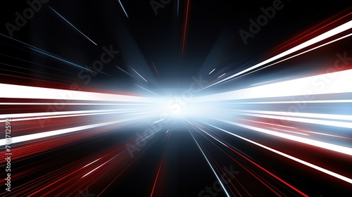 speed of light.Bright colorful background with star explosion. Abstract radial lines fade into the background.
