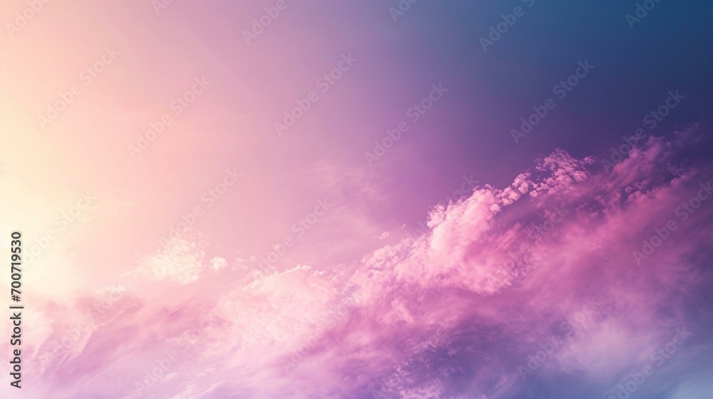 A soft and dreamy gradient lilac background, creating a delicate and ethereal canvas for the designer's whimsical and romantic designs. [Lilac background for the designer's work] - obrazy, fototapety, plakaty 