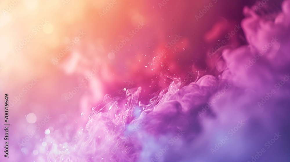 Fototapeta premium A pastel lilac gradient background, setting a calm and soothing tone for the designer's wellness-themed projects or branding. [Lilac background for the designer's work]