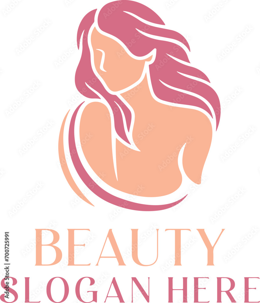 Fototapeta beauty logo