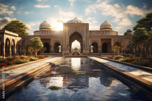 Sunrise Elegance at the Ancient Persian Citadel