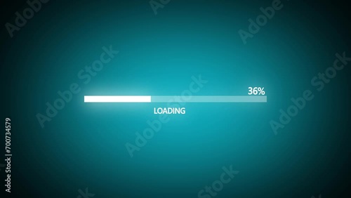 loading bar spinning load wheel.abstract beautiful loading icon , processing ,downloading , glowing ,colorful animation .