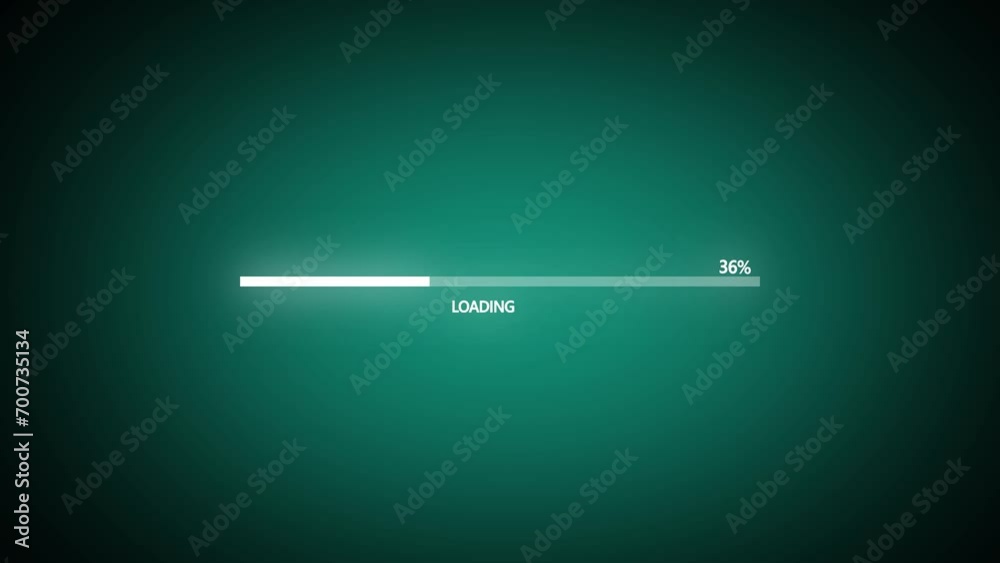 loading bar spinning load wheel.abstract beautiful loading icon , processing ,downloading , glowing ,colorful animation .