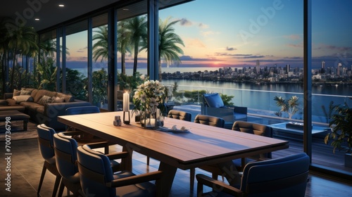 modern luxury  restaurant tv furniture  design UHD Wallpaper © asif jutt