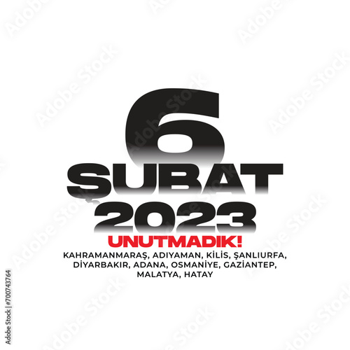6 Şubat Maraş Depremi, Turkey earthquake february 6, 2023. Pray For Turkey. Vector design