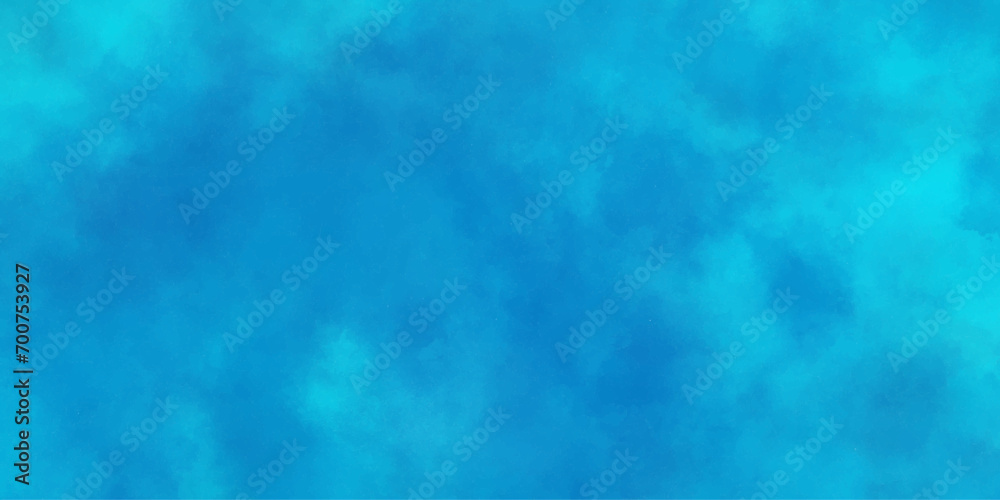 Sky blue smoke swirls reflection of neon cumulus clouds fog and smoke.realistic fog or mist fog effect,cloudscape atmosphere liquid smoke rising vector illustration smoke exploding transparent smoke.
