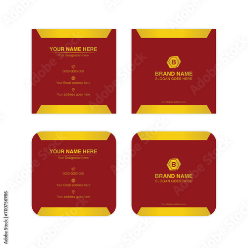 square Business card size design mockup review debit card size in cm  red