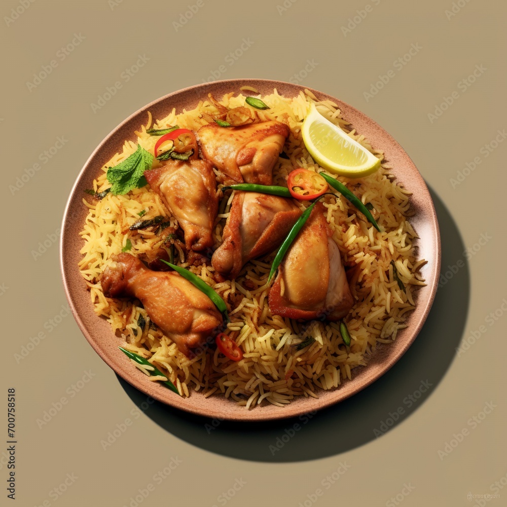A Delicious Plate of Chicken Biryani in China Culinary Fusion Delight
A Delicious Plate of Chicken Biryani in China Culinary Fusion Delight