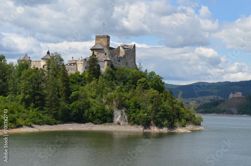 Zamek Dunajec w Niedzicy, lipiec, Polska