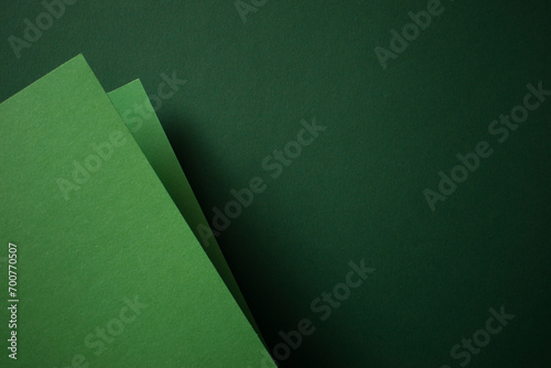 Abstract two tone 3d green background photo