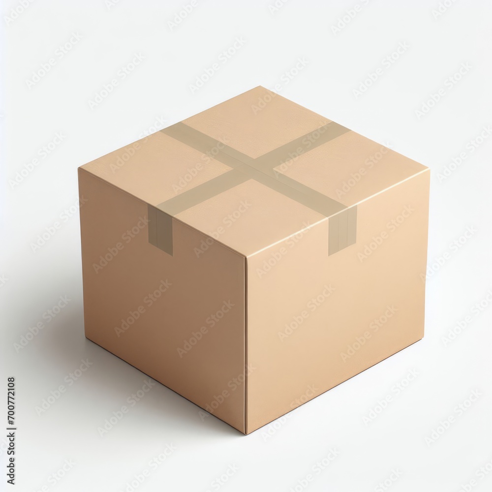 cardboard box isolated on white cardboard box isolated on white