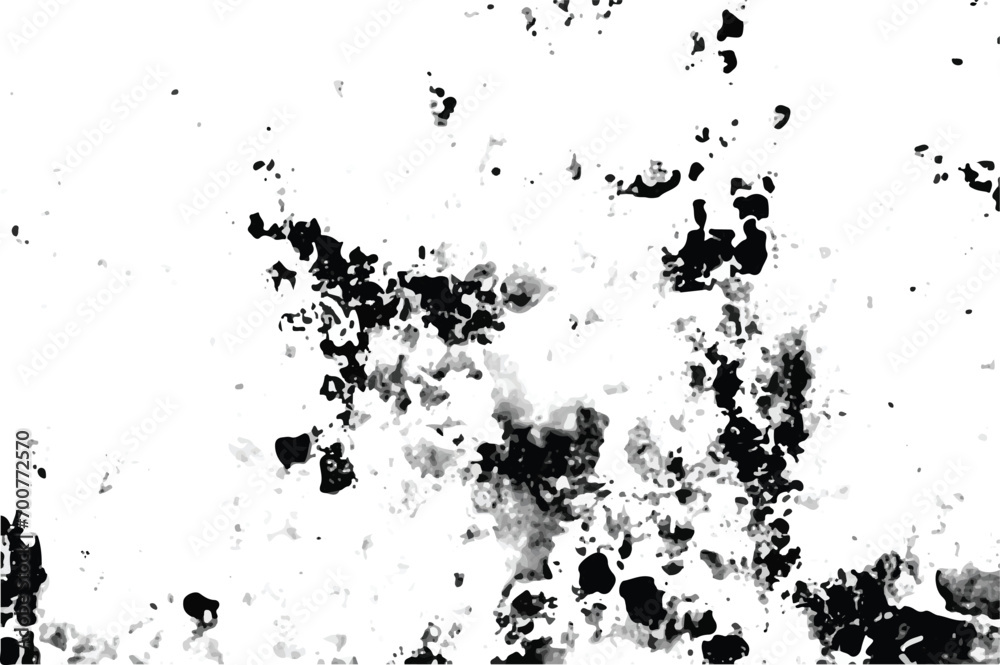 Black and white Grunge Texture. Black and white texture vector. Distressed overlay texture. Grunge background. Abstract textured effect. Vector Illustration. Black isolated on white background. EPS10.