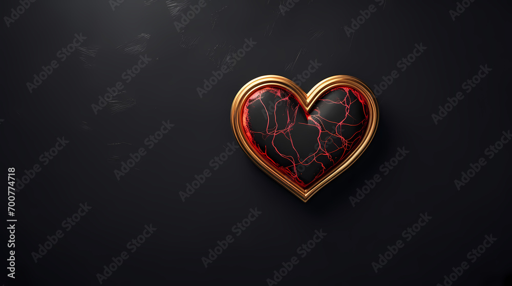 Valentine's Day hearts, Valentine's Day background, blank copy space Valentine's Day hearts, Valentine's Day background, blank copy space