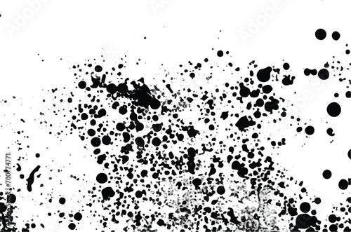 Black and white Grunge Texture. Grunge Background. Abstract art. Distressed black and white grunge seamless texture. Distressed overlay texture. Grunge background. Abstract vector illustration.
