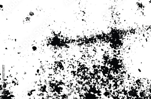 Black and white Grunge Background. Grunge Texture. Abstract art. Isolated on white with dust, ink, and grain elements. : Grunge Texture White and Black -  Abstract for Distressed Effect. EPS 10. © Usama