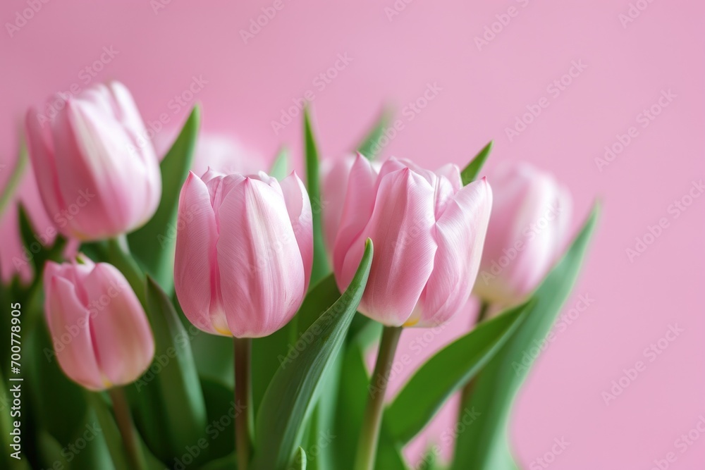 pink tulips against a pink background with a tabletop pink tulips against a pink background with a tabletop