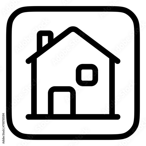 Editable house, rent vector icon. Part of a big icon set family. Perfect for web and app interfaces, presentations, infographics, etc