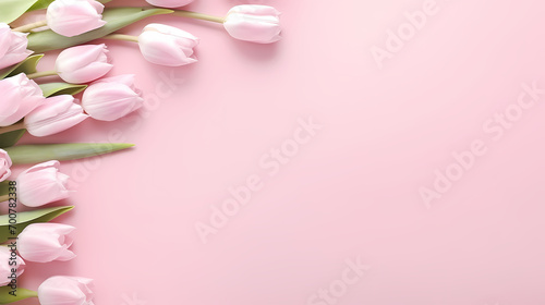 Wedding background, Valentine's Day hearts, Valentine's Day background, blank copy space © ma