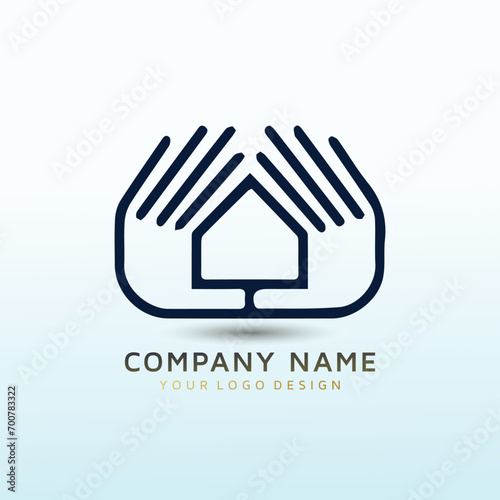 buy local homes and restore logo design