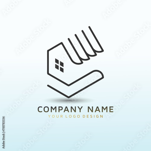 buy local homes and restore logo design