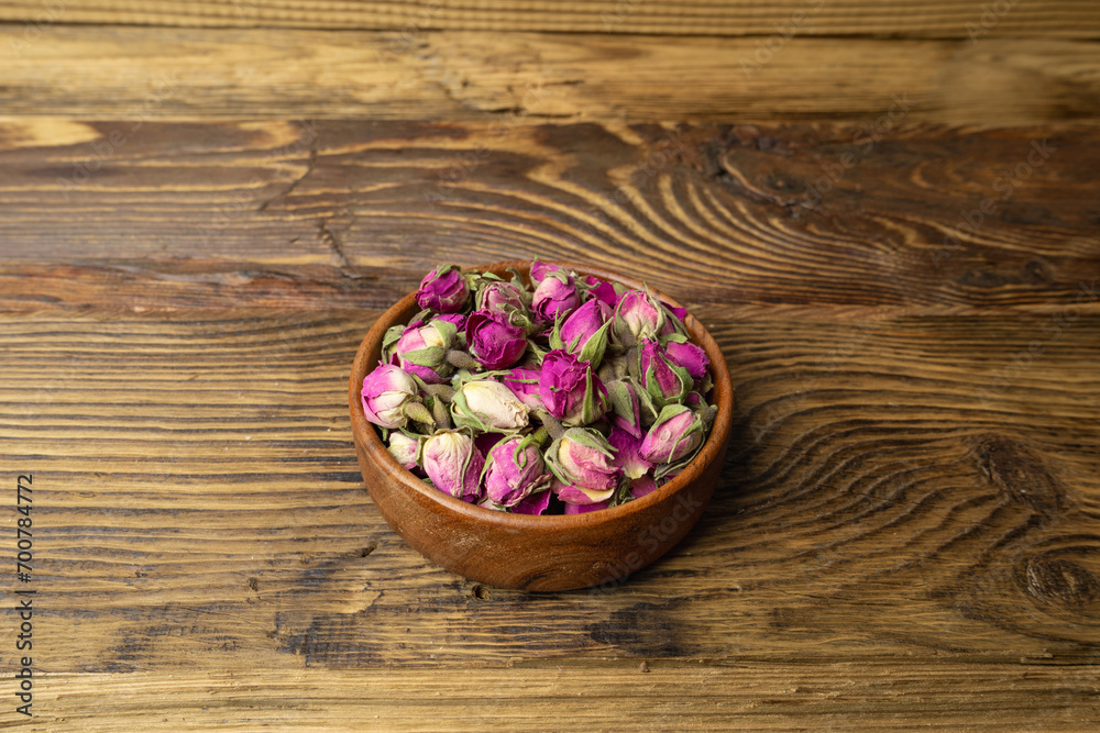 Dry Rose Buds, Roses Petals for Pink Flower Tea, Dried Persian Rosebuds, Rose Buds Textured Flowers