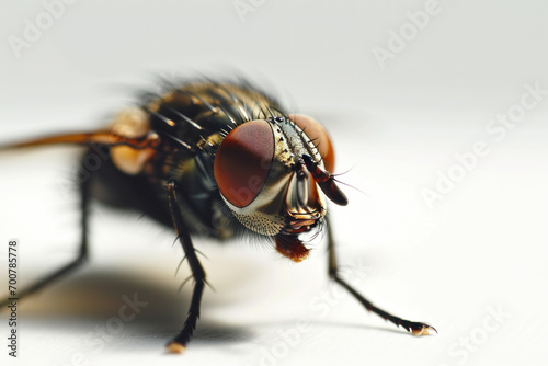 macro of fly