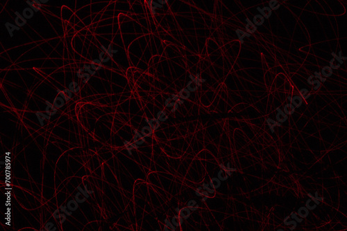 Abstraction stripes on a black background