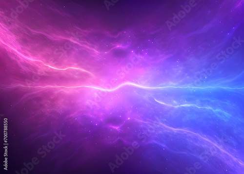 Wallpaper Mural Purple modern background, Wave, in space bright style, Generative AI Torontodigital.ca