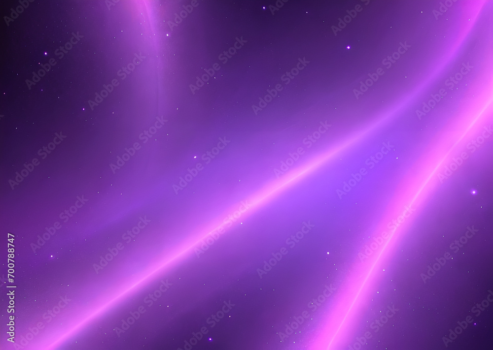 Fototapeta premium Purple modern background, Wave, in space bright style, Generative AI