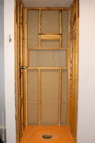 E Bathroom Shower Orange Tray No Cord